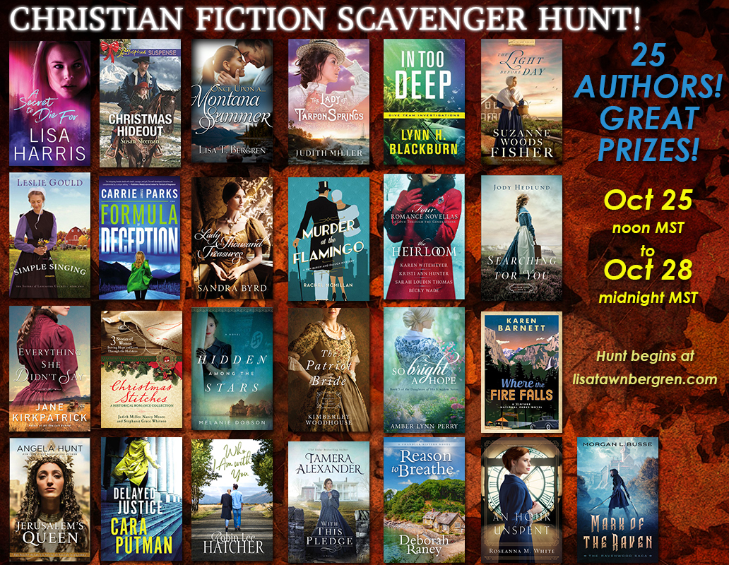 Christian Fiction Scavenger Hunt – Stop #7