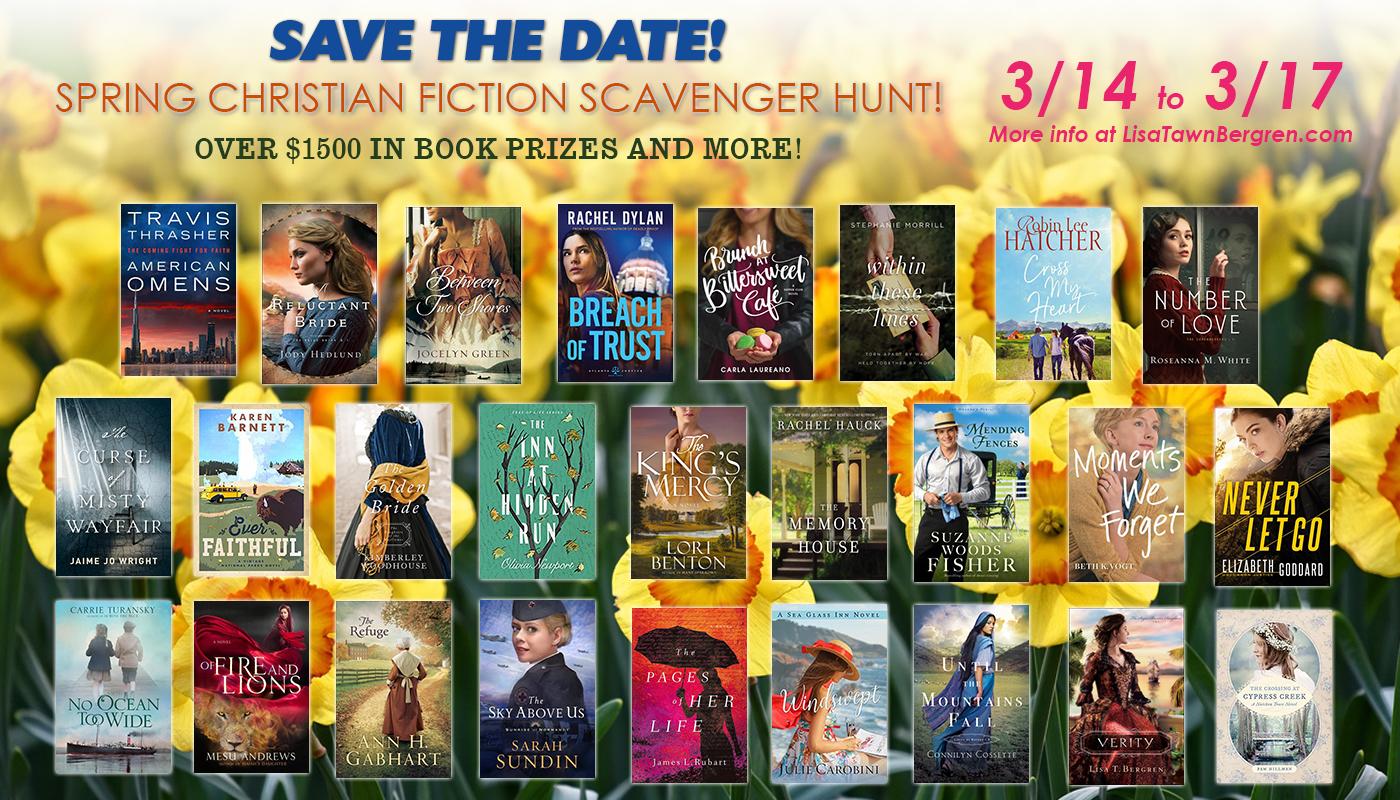 Christian Fiction Scavenger Hunt Stop #17